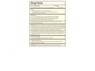 Label for all povidone iodine 7.5 percent - FDA Povidone Iodine Solution label Page 1